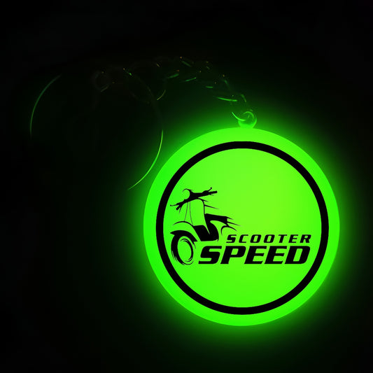 Scooter Speed Logo I Glow In Dark I Bike.1