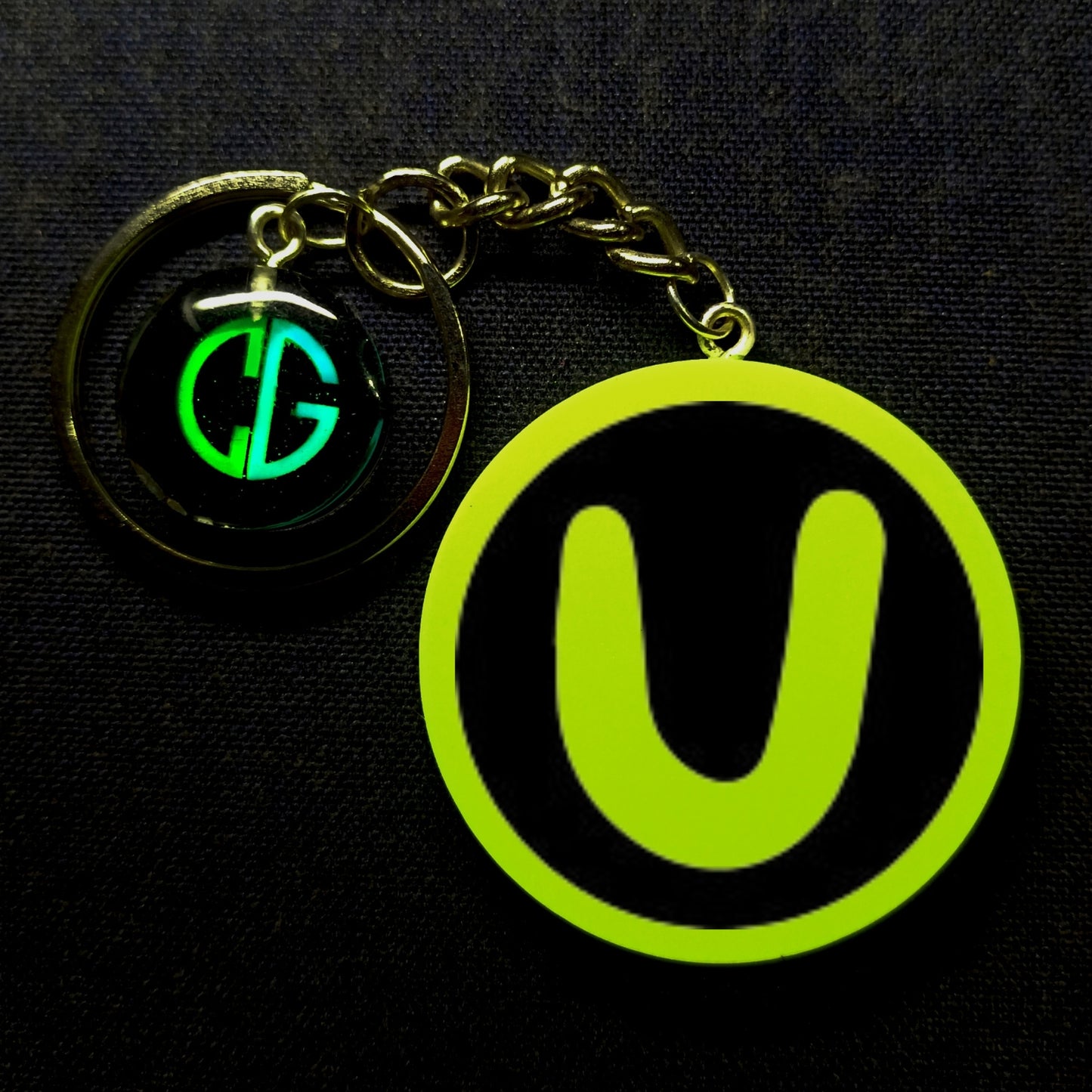 "U" Font I Glow In Dark I Alphabets