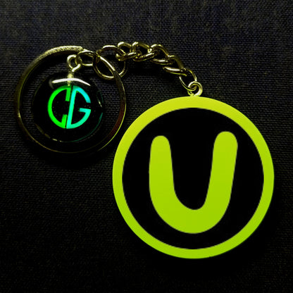 "U" Font I Glow In Dark I Alphabets