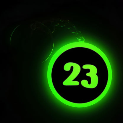 "23" Logo I Glow In Dark I Numbers.1