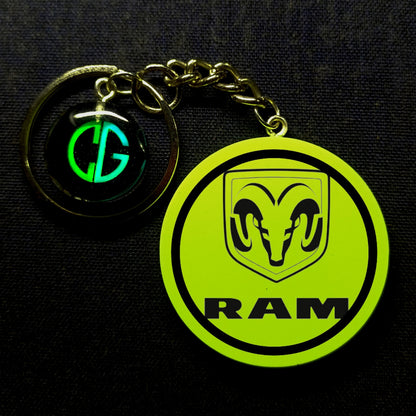 RAM I Glow In Dark I Car Logo.1