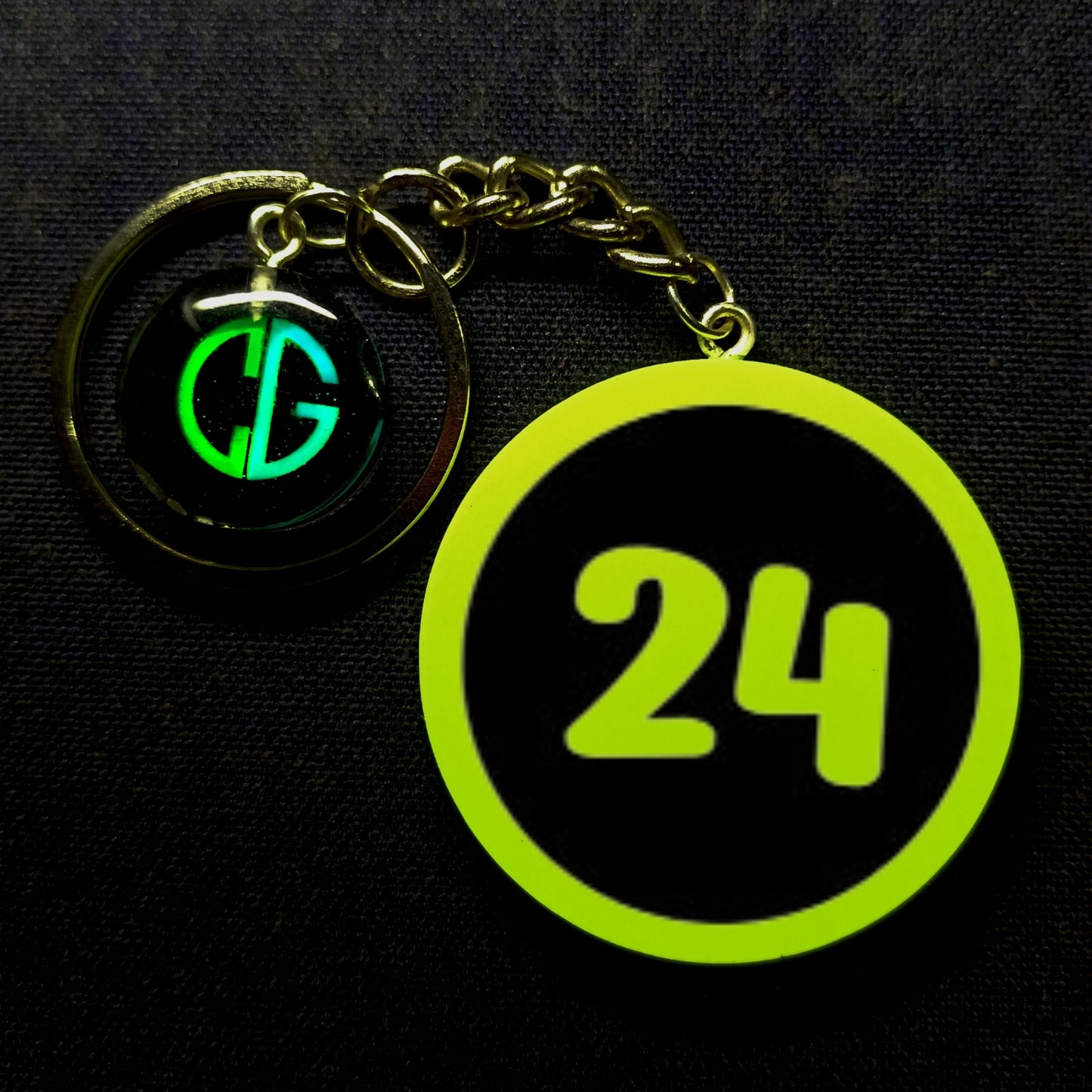 "24" Logo I Glow In Dark I Numbers.1