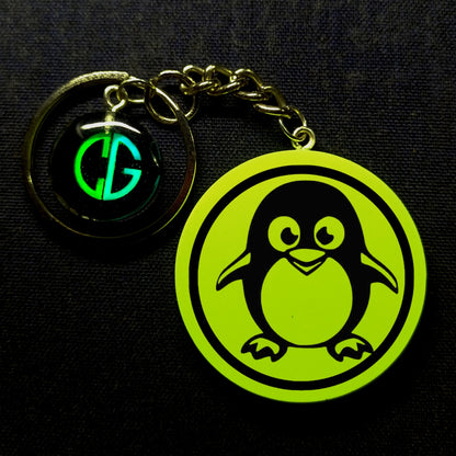 Cute Penguin I Glow In Dark I Cartoon.1