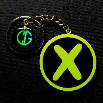 "X" Font I Glow In Dark I Alphabets
