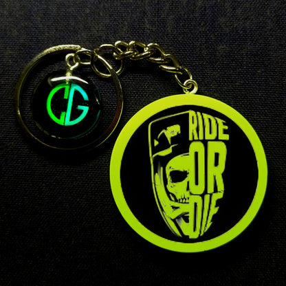 Ride Or Die  Logo I Glow In Dark I Bike.1