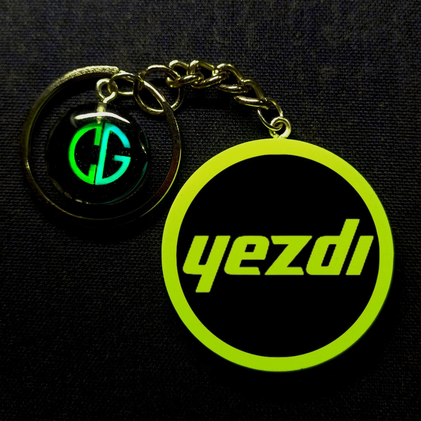 Yazdi Logo I Glow In Dark I Bike.1