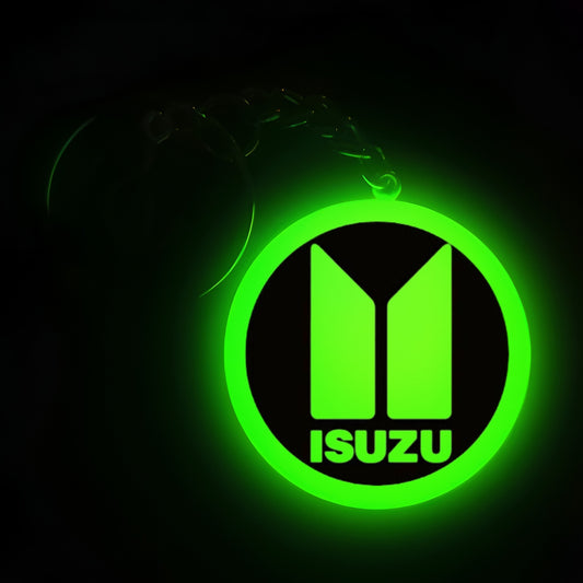 Isuzu I Glow In Dark I Car Logo.1