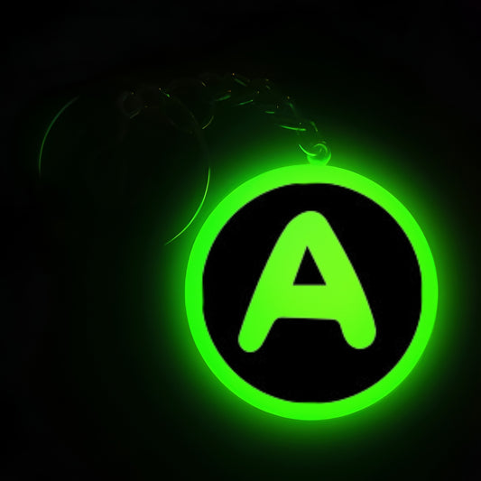 "A" Font I Glow In Dark I Alphabets