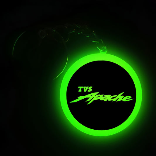 TVS Apache Logo I Glow In Dark I Bike.1