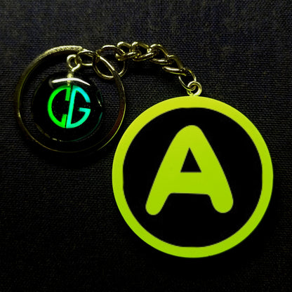 "A" Font I Glow In Dark I Alphabets