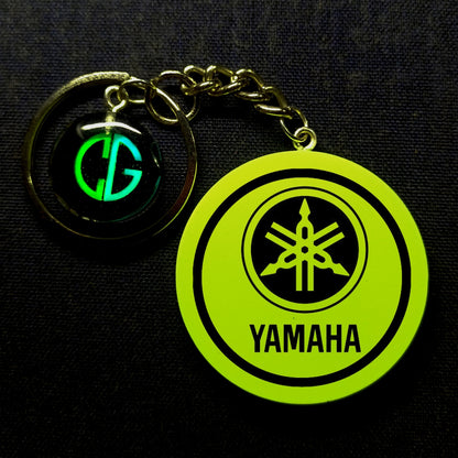 Yamaha With Text Logo I Glow In Dark I Bike.1