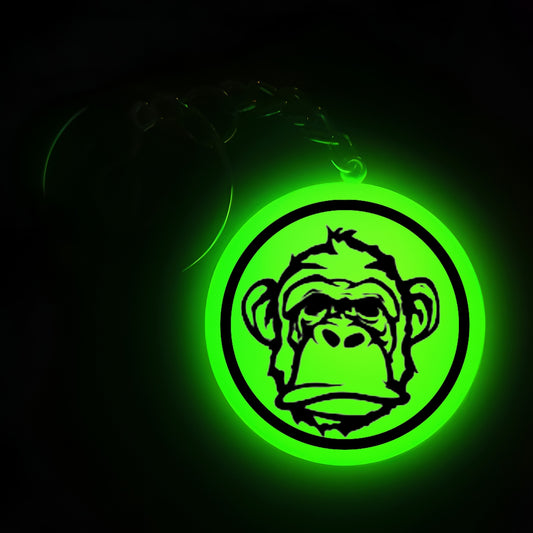 Monkey Face I Glow In Dark I Cartoon.2