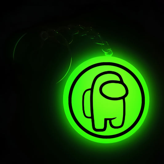 Glowing Among Us I Glow In Dark I Cartoon.2