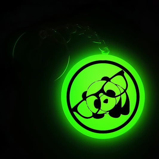 Cute Panda I Glow In Dark I Cartoon.2