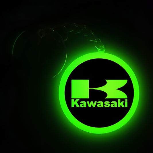 Glowing Kawasaki Logo I Glow In Dark I Bike.1