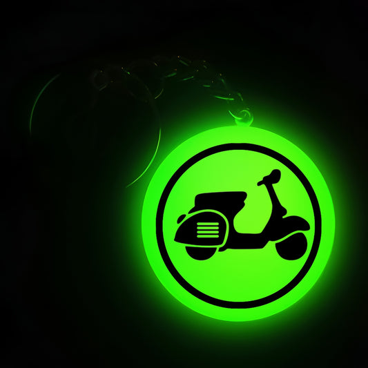 Scooter Logo I Glow In Dark I Bike.1
