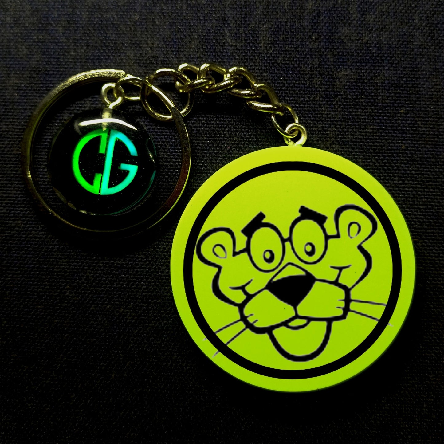Pink Panther Face I Glow In Dark I Cartoon.2