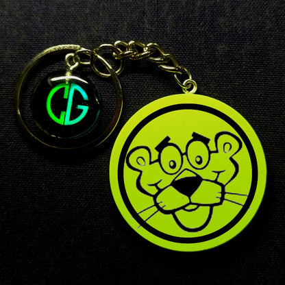 Pink Panther Face I Glow In Dark I Cartoon.2