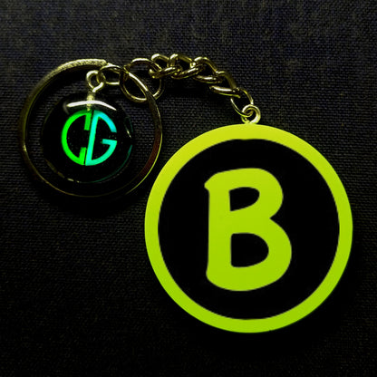 "B" Font I Glow In Dark I Alphabets