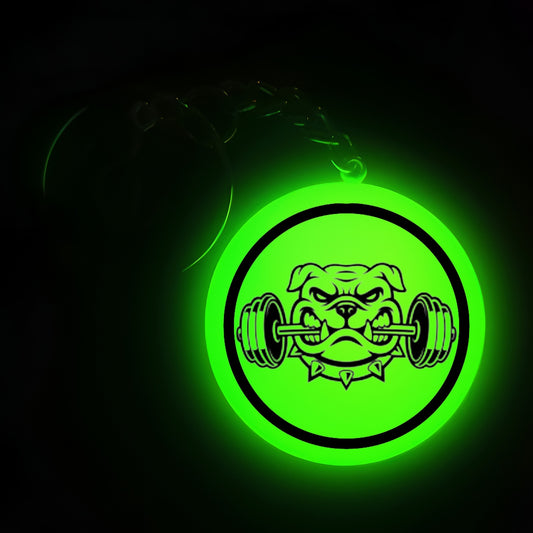 Dog Dumbbell I Glow In Dark I Cartoon.2